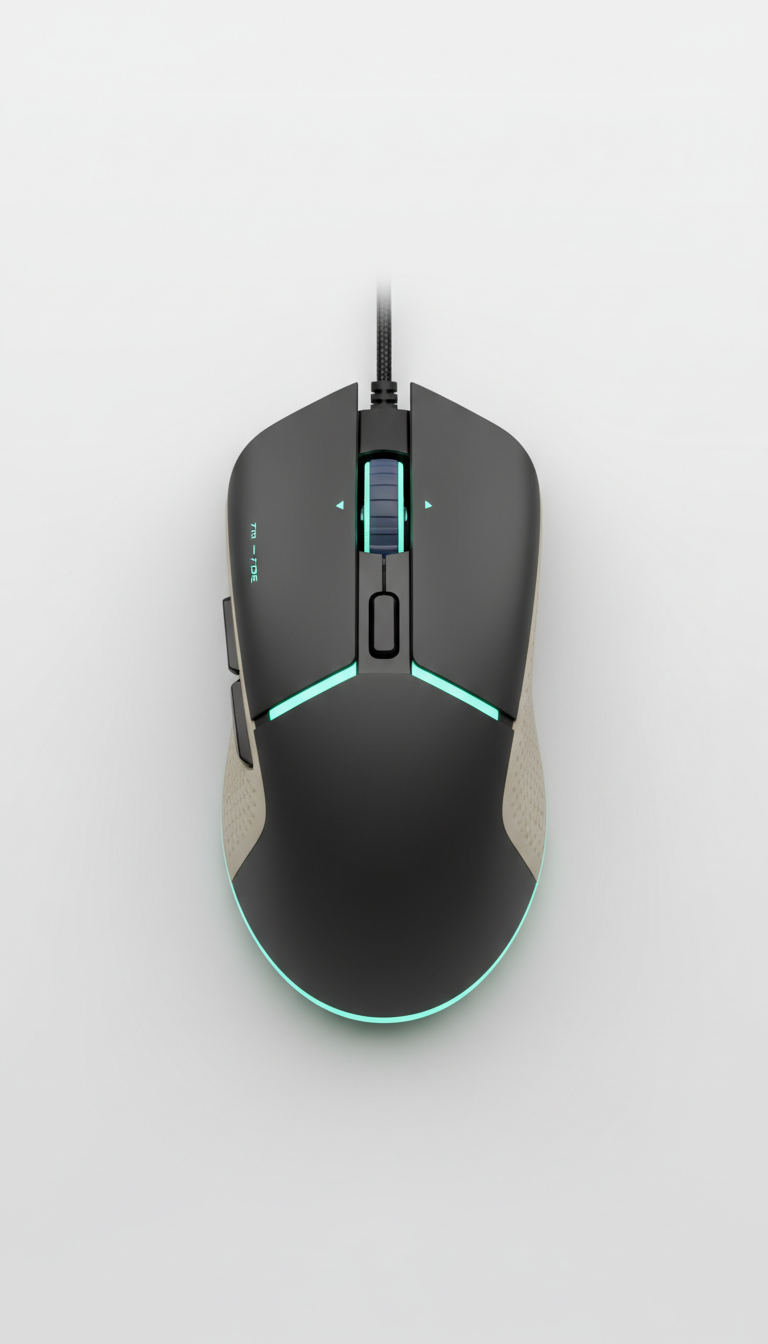Gaming Mouse with Adjustable DPI