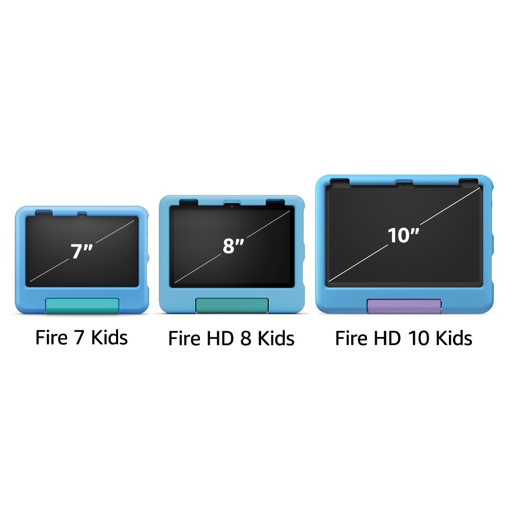 Amazon Fire 7 Kids Tablet (Newest Model) – Ages 3–7, 16GB, Purple