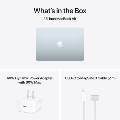 Apple MacBook Air 15" M5 – 16GB RAM, 512GB SSD, Wi-Fi 7, Midnight