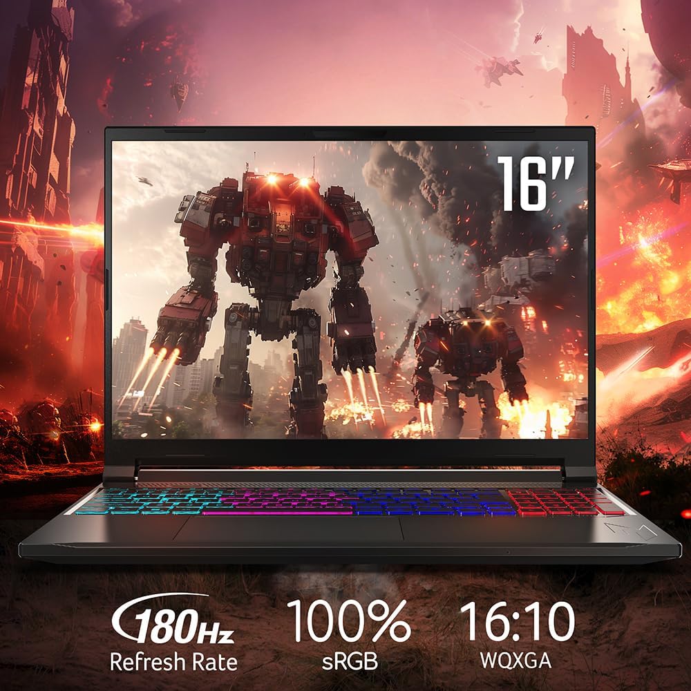 Acer Nitro V 16S AI Gaming Laptop – RTX 5060, Ryzen 7, 32GB DDR5, 1TB SSD