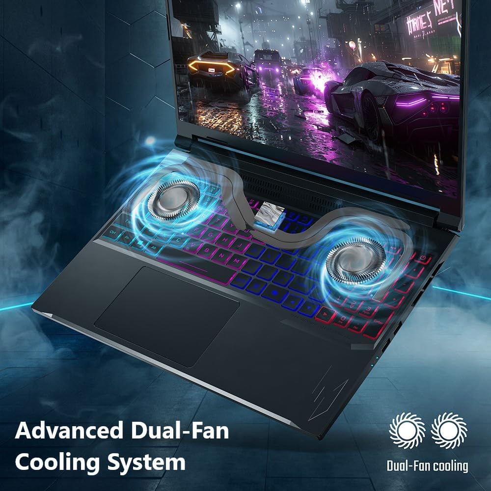 Acer Nitro V 16S AI Gaming Laptop – RTX 5060, Ryzen 7, 32GB DDR5, 1TB SSD