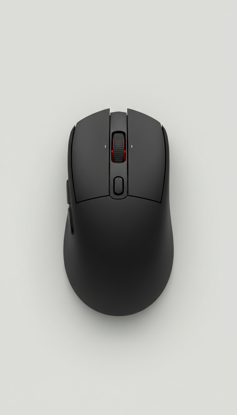 Obsidian Black wireless gaming mouse