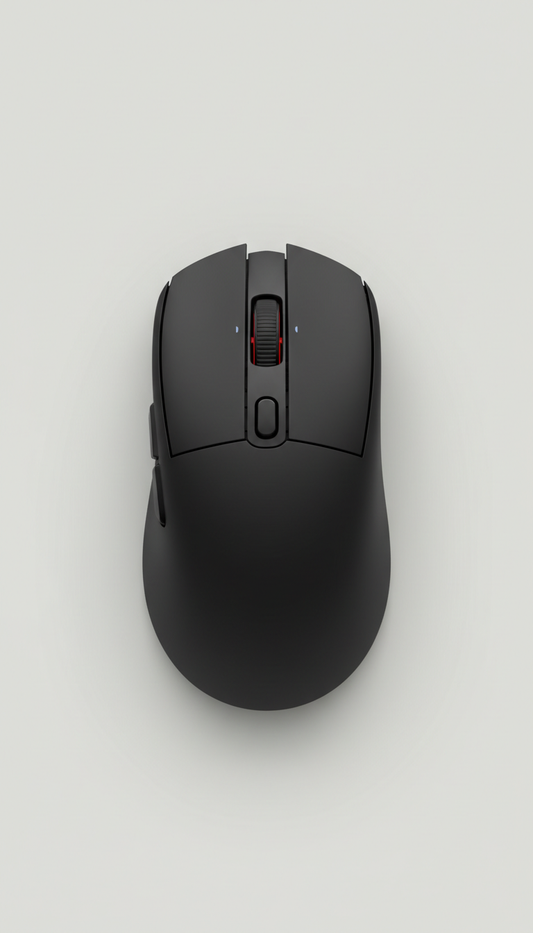 Obsidian Black wireless gaming mouse