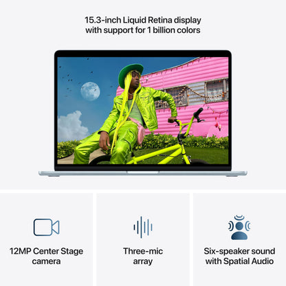 Apple MacBook Air 15" M5 – 16GB RAM, 512GB SSD, Wi-Fi 7, Midnight