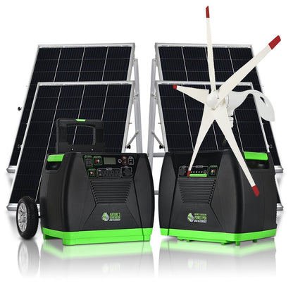 Nature's Generator Elite Gold WE System – Solar Power Station