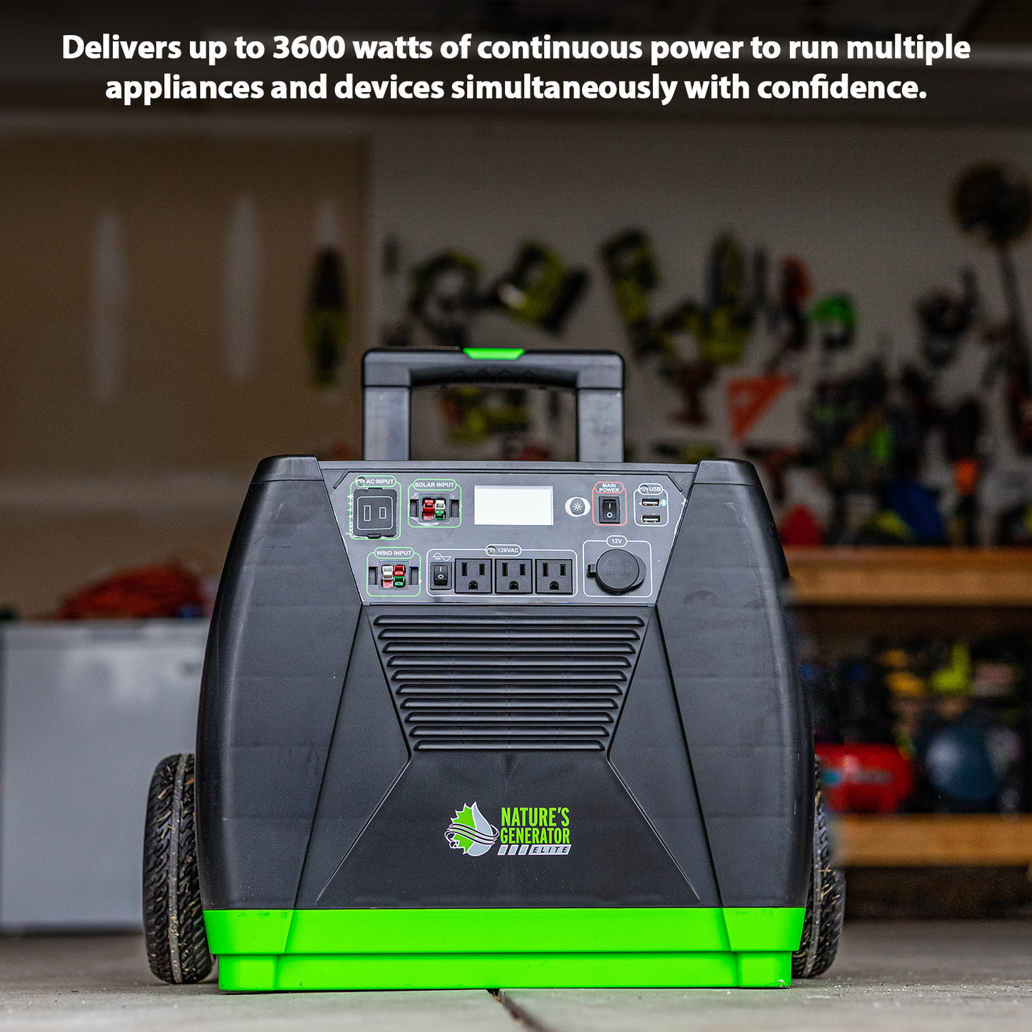 Nature's Generator Elite Gold WE System – Solar Power Station