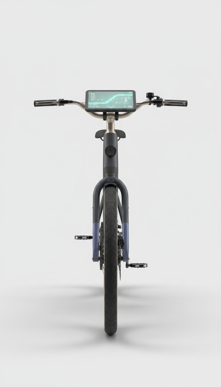 Smart E-Bike with Digital Dash