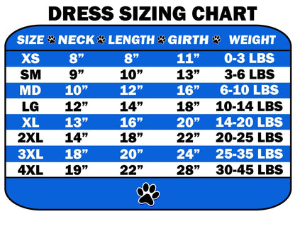 Christmas Pet Dress "North Pole Correctional"